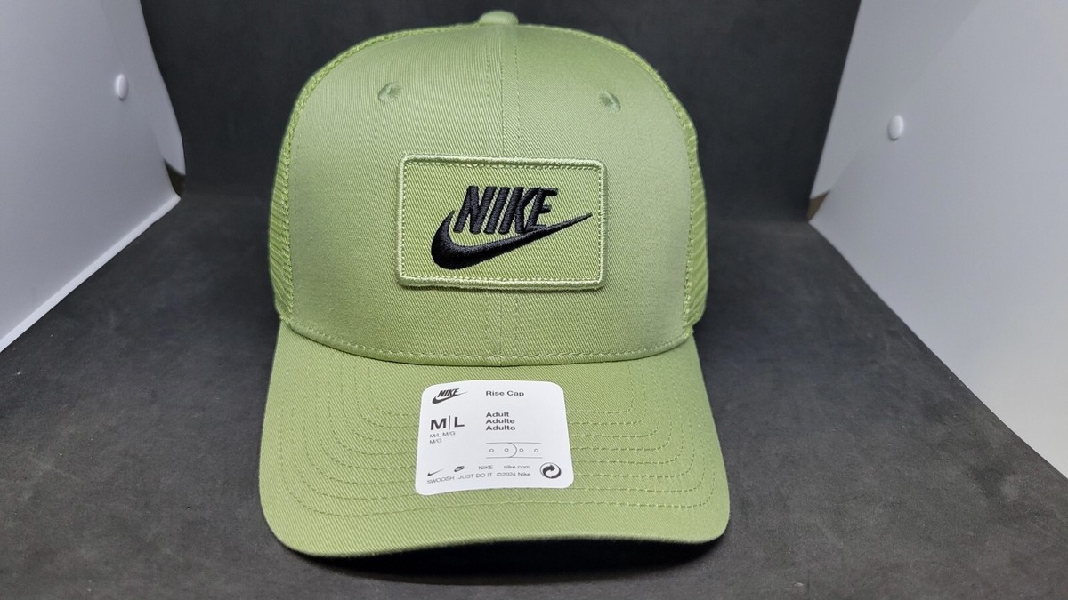 Nike Just Do it Unisex Rise Snapback Trucker Cap -Hat FV5543-386