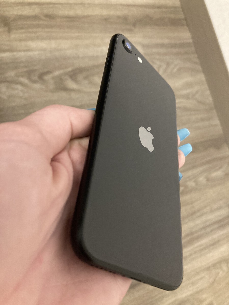 Apple iPhone SE 2nd Gen. - 64GB - Black (Unlocked) A2275 (CDMA +