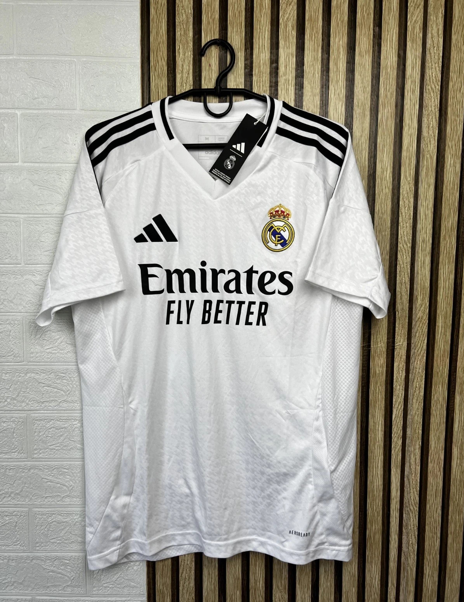 Real Madrid Jersey 24/25 Home Soccer Football Shirt Adidas Men