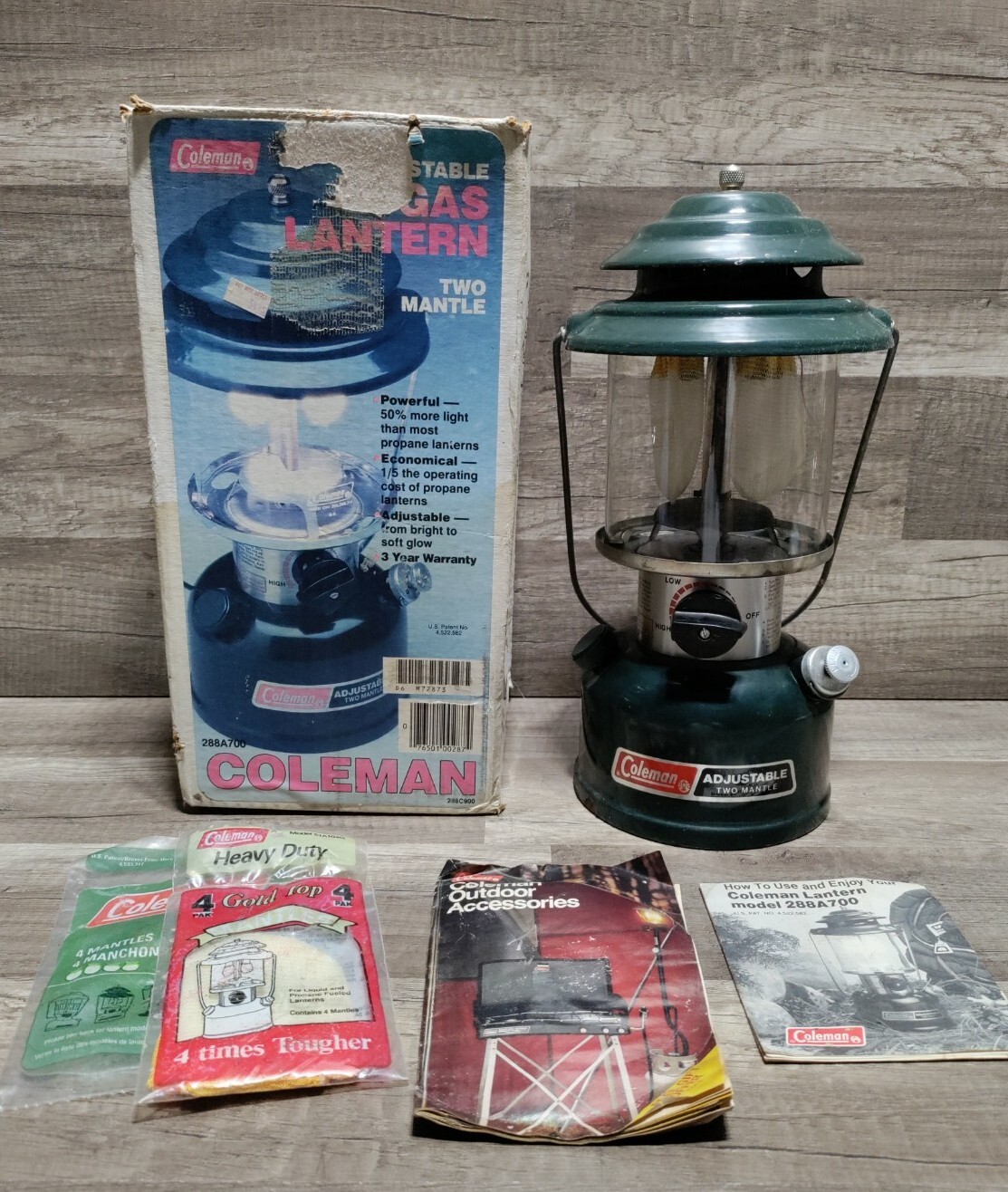 Coleman Adjustable Lantern 2個セット Coleman Adjustable Lantern 2