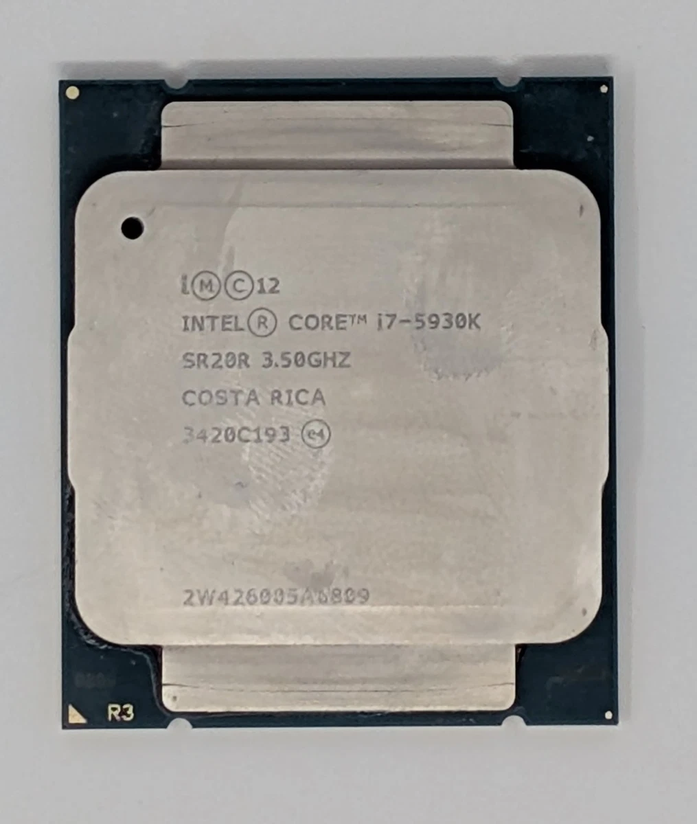 Intel Core i7-5930K Processor Model Computer Processors (CPUs) for