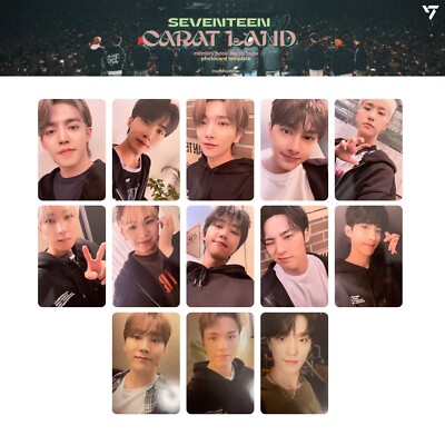 SEVENTEEN 2022 6TH FAN MEETING official Photo card CARAT LAND
