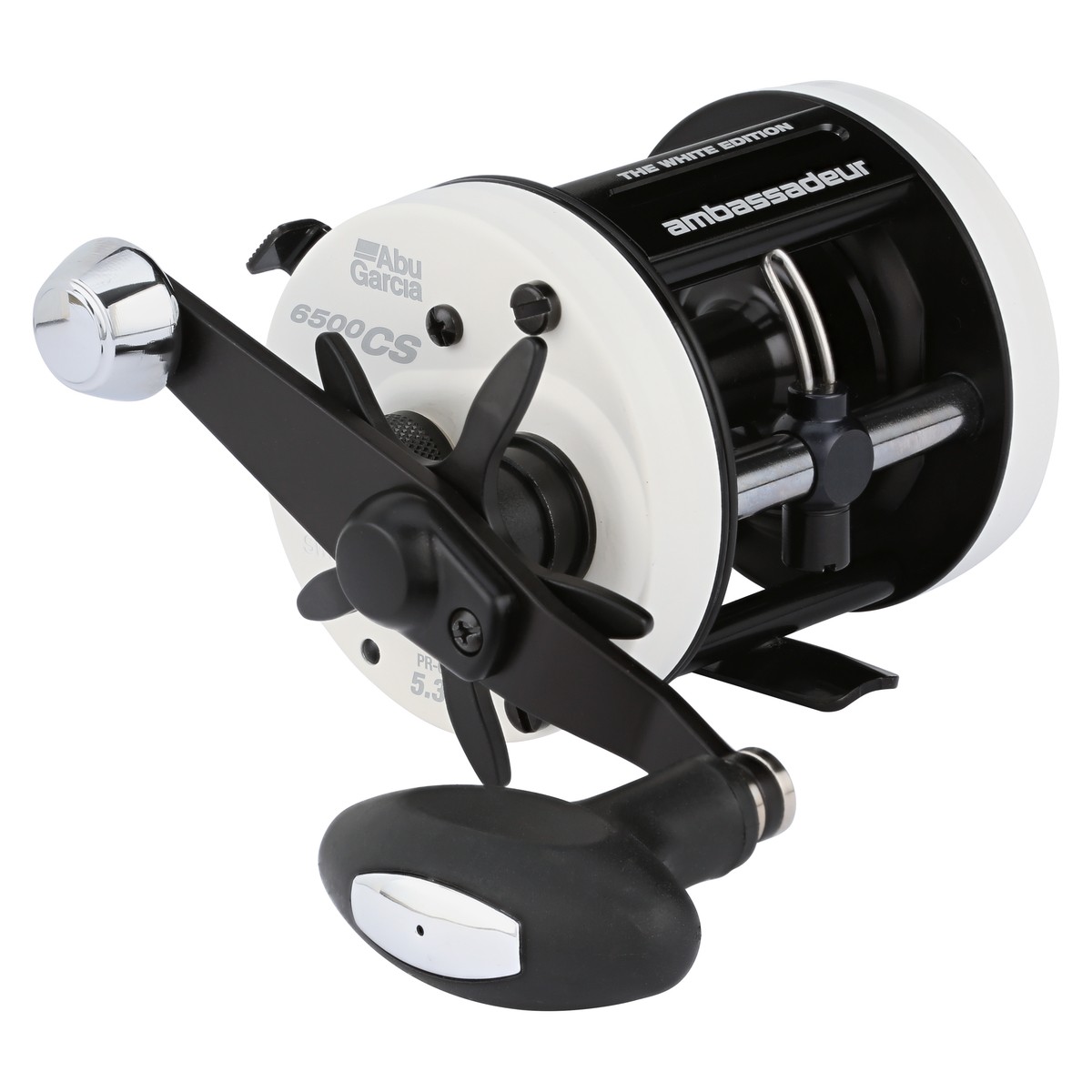 Abu Garcia Ambassadeur CS6500 Pro Rocket LTD Casting Reel White