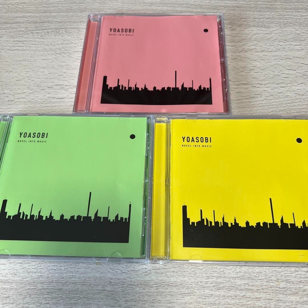 YOASOBI THE BOOK 1 2 3 Set of 3 Limited Edition Complete CD Album