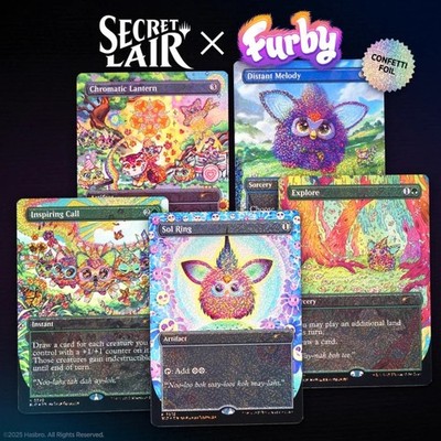 MTG Secret Lair Furby Confetti Foil Doo-ay Noo-lah IN HAND Magic