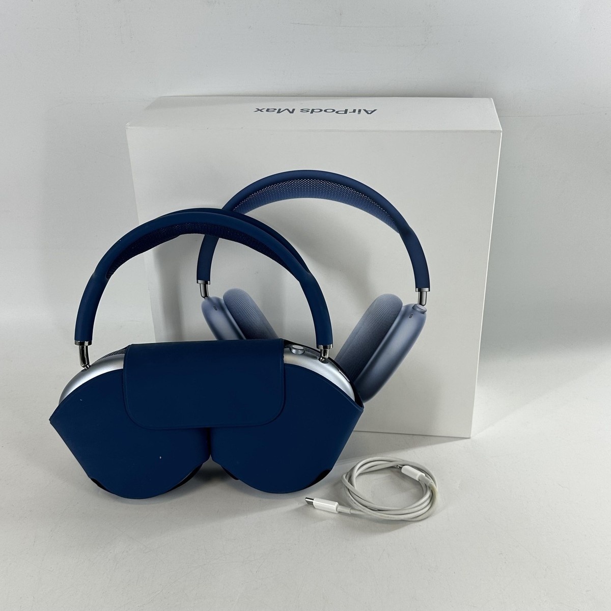 AirPods Max Lightning Blue - Excellent Condition w/ Bundle! | eBay