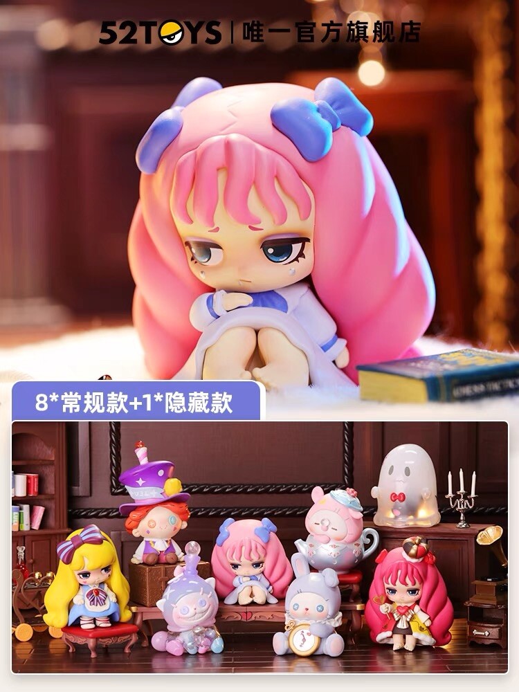 52Toys Lilith Midnight Tea Time Series Blind Box Case Of 8 pcs