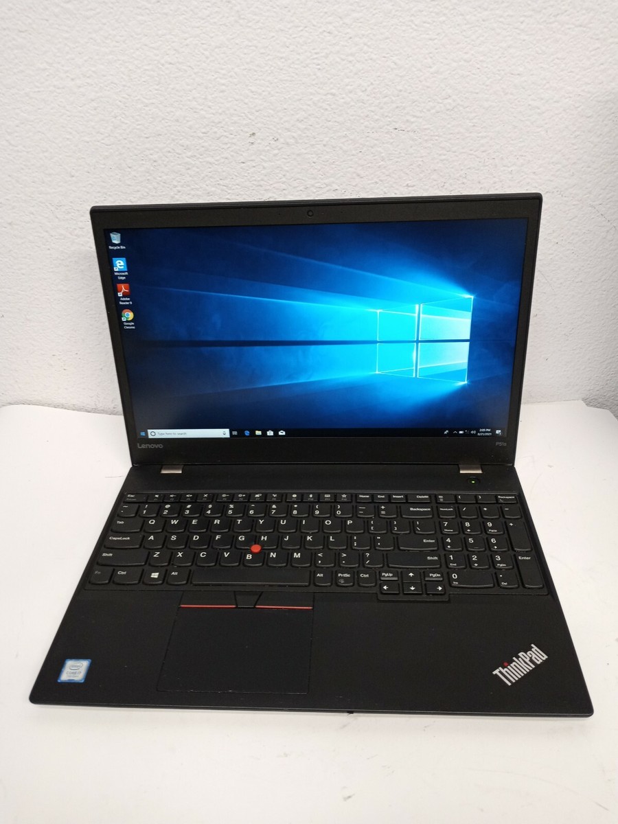 Lenovo ThinkPad P51s Intel Core i7-7500U 2.70GHz 8GB 512GB SSD