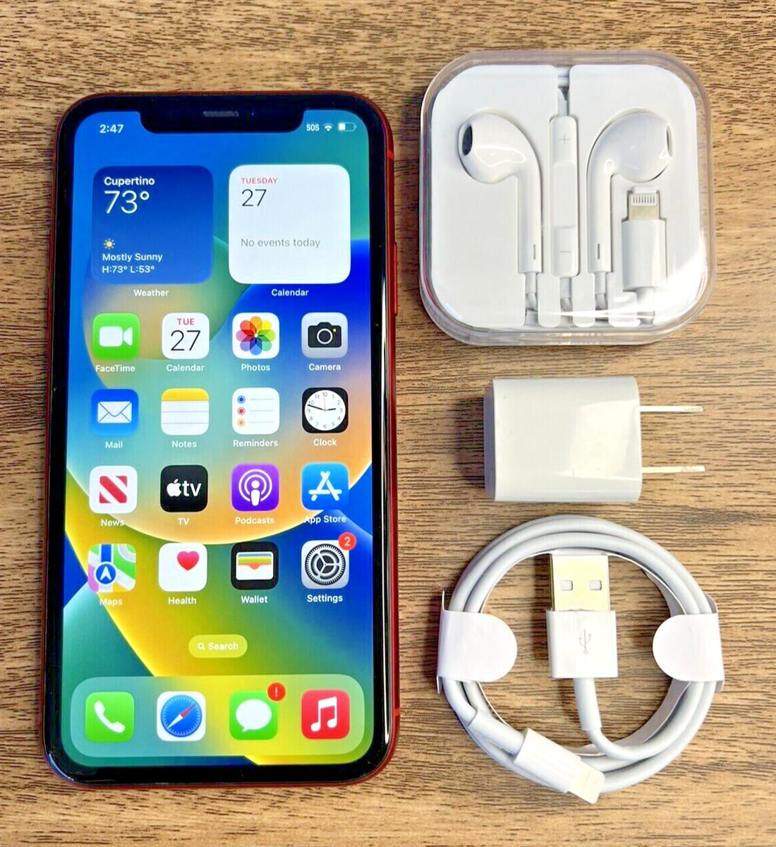 Apple iPhone 11 (PRODUCT) RED - 64GB (Factory Unlocked) - Good