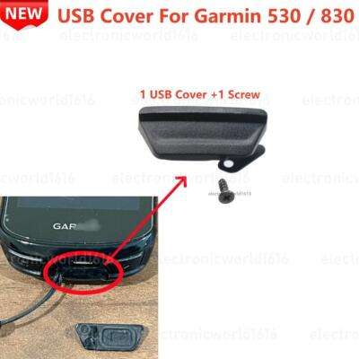 For Garmin Edge 530/830 GPS USB Port Cover Case With Screw