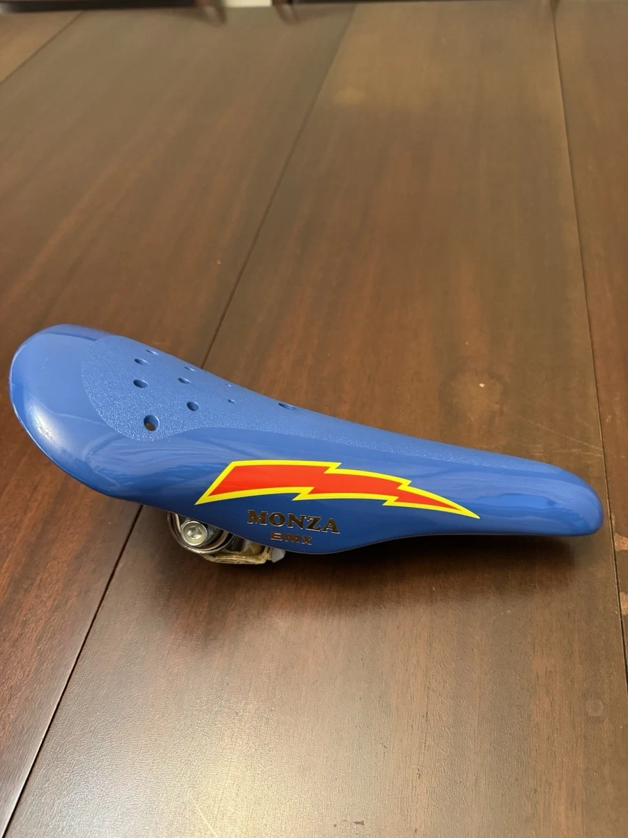BMX Bike-Old School Blue Saddles, Seat Vintage Bike Parts for sale