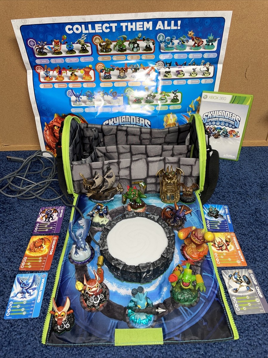 Skylanders Spyro's Adventure Starter Set Portal Game Characters