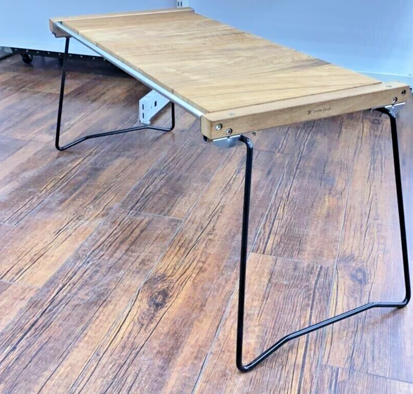 Snow Peak IGT slim Table Light CK-180 Stainless steel × natural