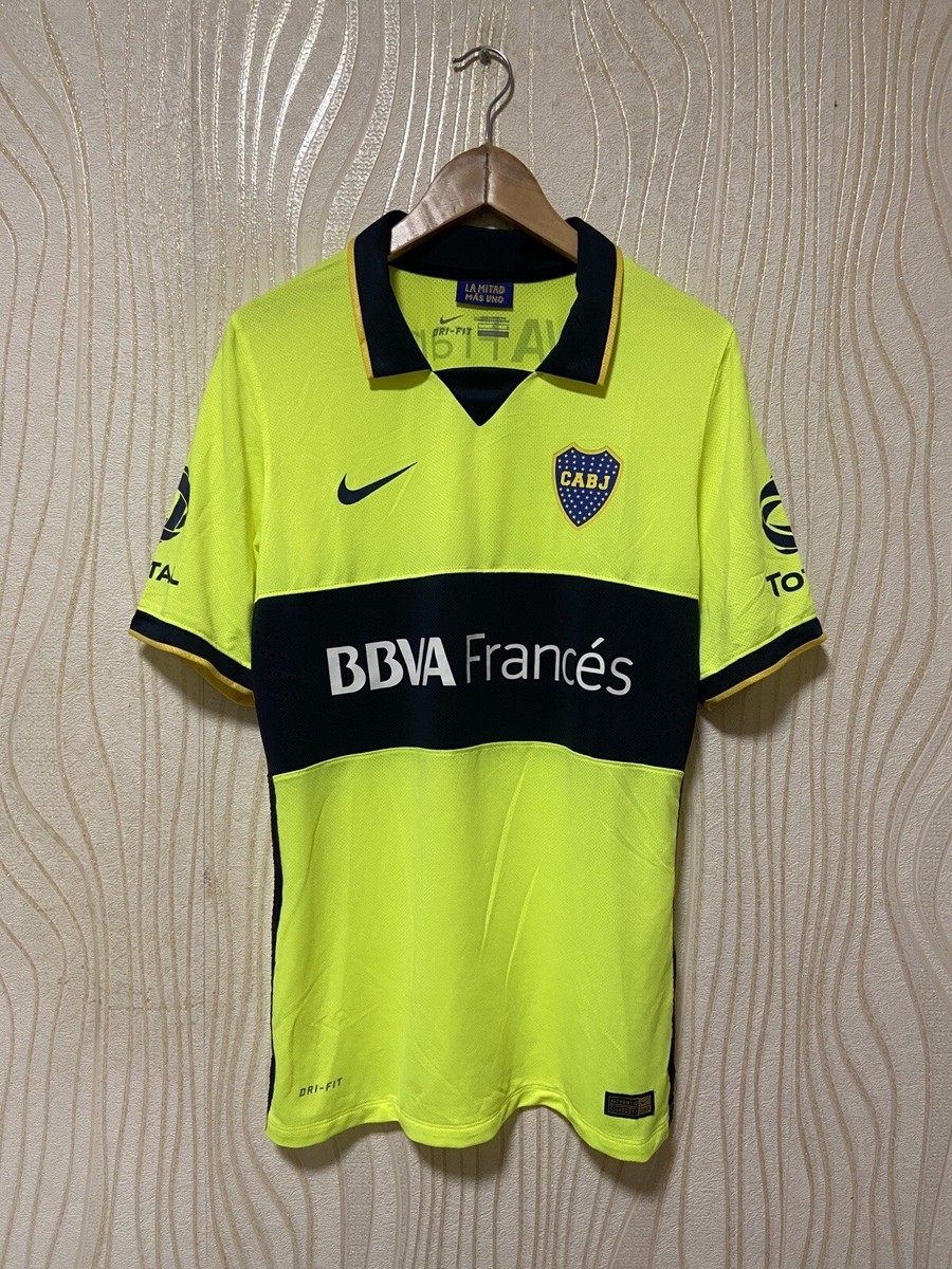 BOCA JUNIORS 2013 2014 THIRD SHIRT JERSEY NIKE 604336-703 sz L MEN