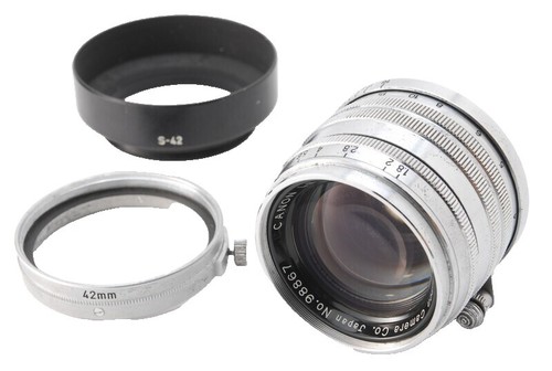 Canon Serenar 50mm F1.8 L39 Screw Mount Clean Optics Smooth Focus