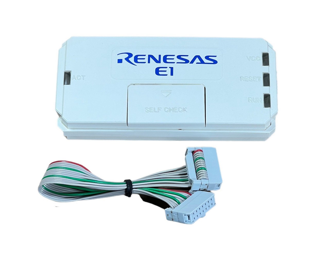 Renesas E1 Emulator R0E000010KCE00 Microcomputer Development