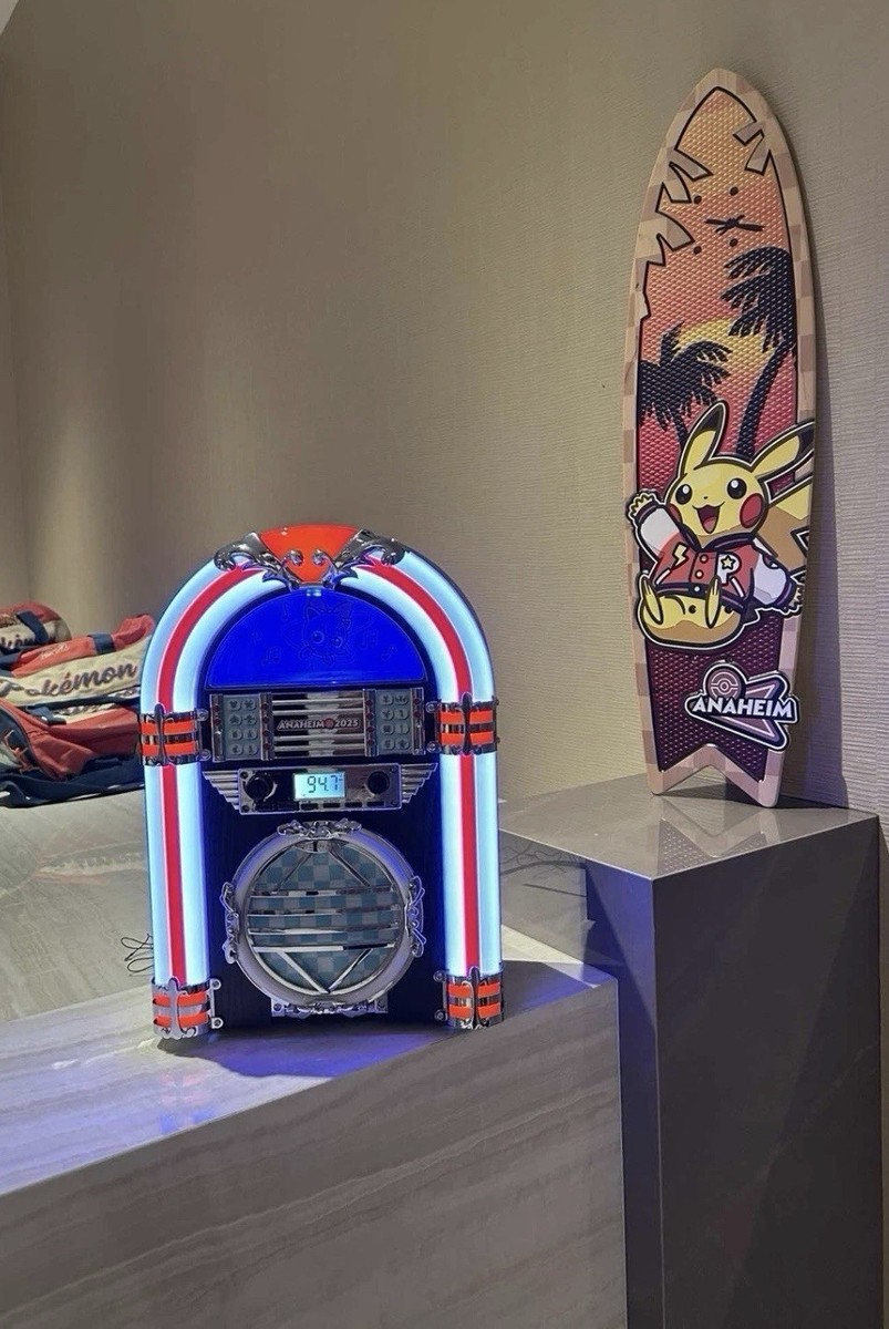 Pokemon World Championship 2025 Jukebox - Anaheim Pokemon Center