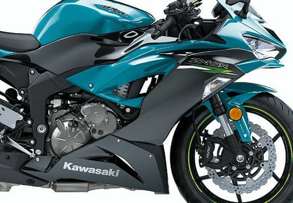 KAWASAKI NINJA ZX-6R 2021 COWLING, SIDE, LH, RR, P.N.TEAL 55028