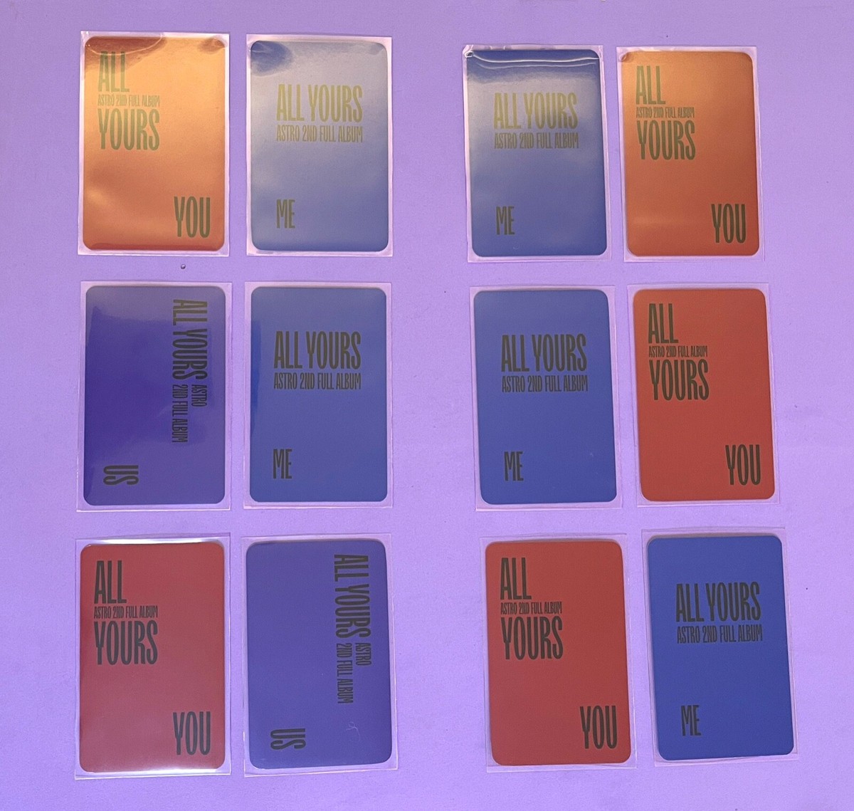 ASTRO | KPOP | CAFE VOID POB | All Yours | Photocard | PC [US