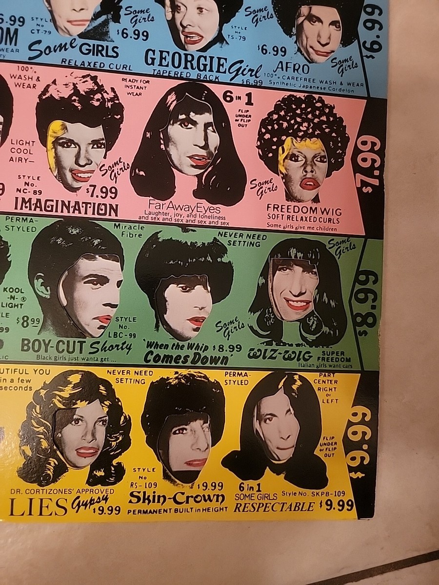 Rare 1978 Rolling Stones Banned Album Cover 