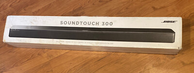 Mint Bose SoundTouch 300 Soundbar Black-Bose Sound With Remote