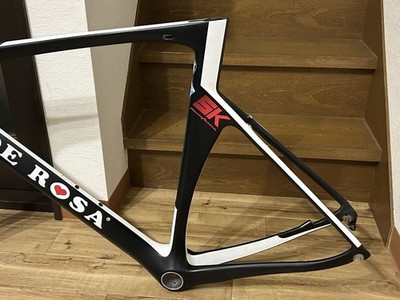 DE ROSA SK Pininfarina Frame Set Carbon Road Bike Used Size 56