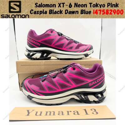 Salomon XT-6 Neon Tokyo Pink Caspia Black Dawn Blue l47582900
