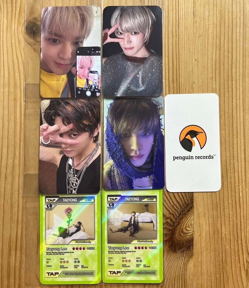 TAEYONG 2ND MINI TAP Flip Zine Ver. APPLEMUSIC SOUNDWAVE POB PHOTO