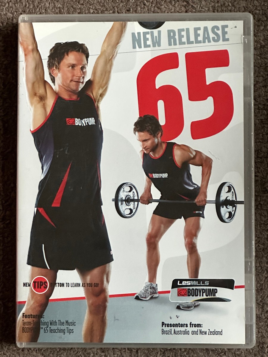 LES MILLS BODYPUMP BODY PUMP INSTRUCTOR RELEASE KIT 65 CD DVD