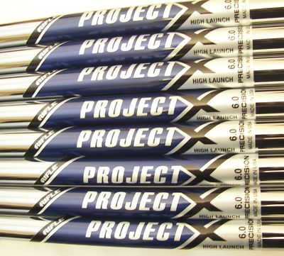 New Rifle ProjectX 6.0 HL 4+5-PW 7 Steel Shafts .370 Parallel