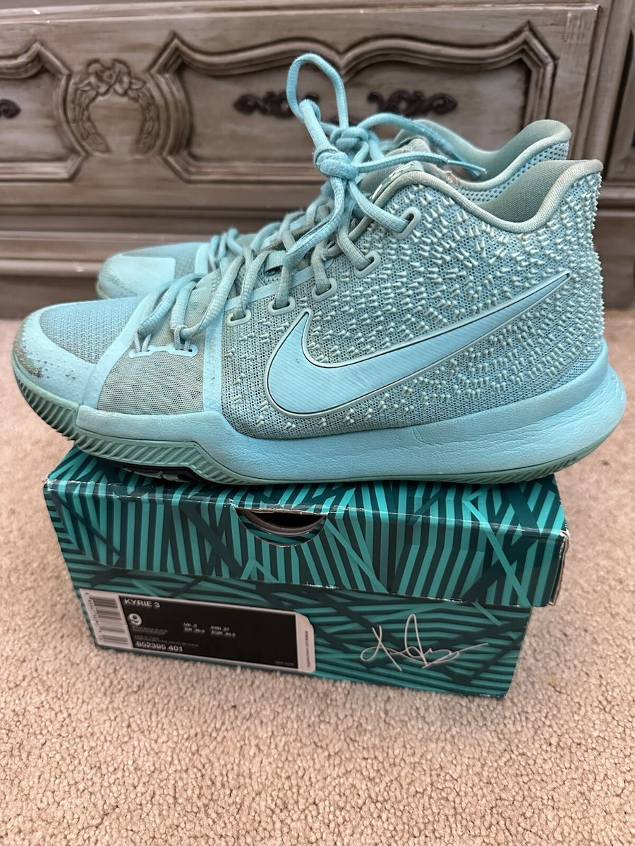 Nike Kyrie 3 Tiffany Aqua Blue With Original Box Size 9 Men | eBay