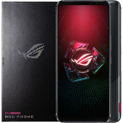 NEW Asus ROG Phone 5 5G Phantom Black 128GB + 12GB Dual-SIM