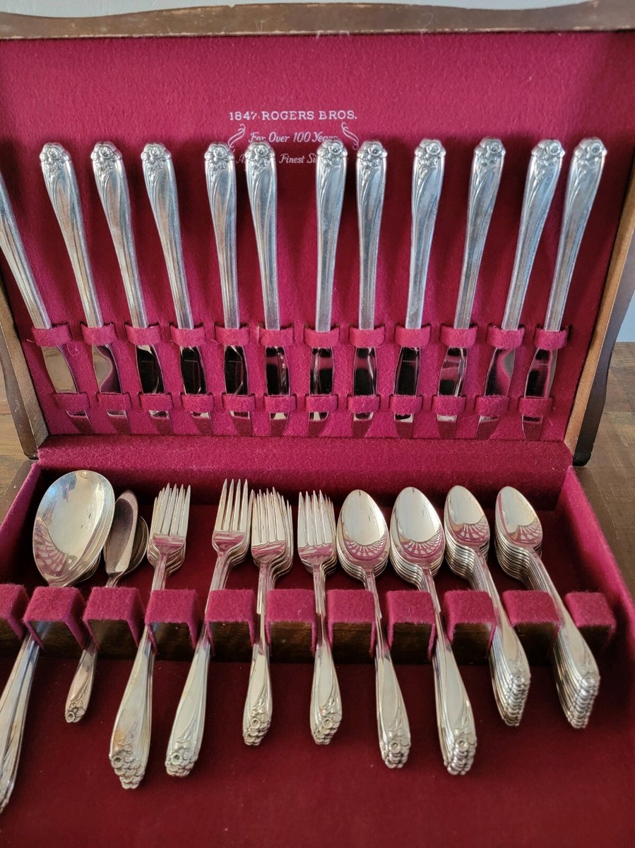 vintage 1847 rogers bros daffodil silverware set | eBay