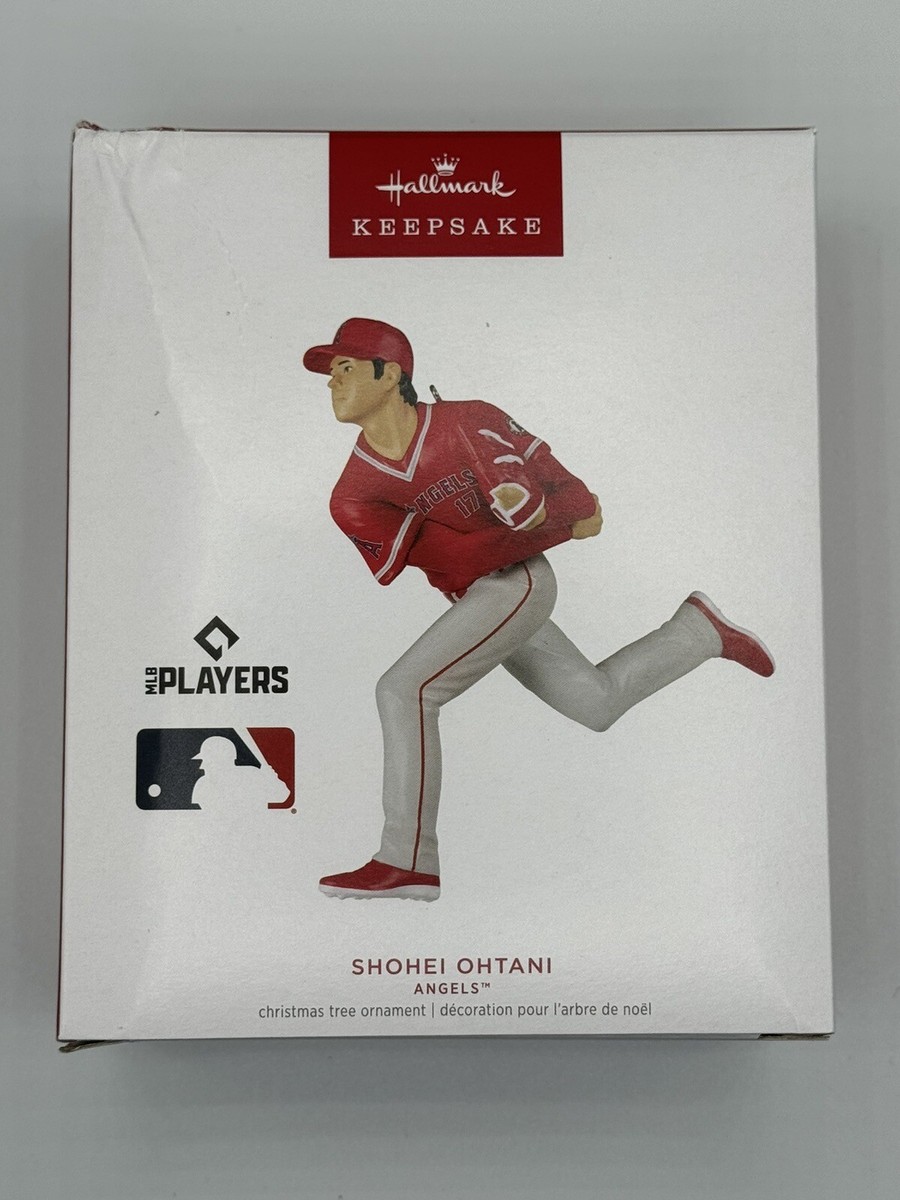 2023 HALLMARK KEEPSAKE ORNAMENT ANGELS SHOHEI OHTANI!!! Slightly