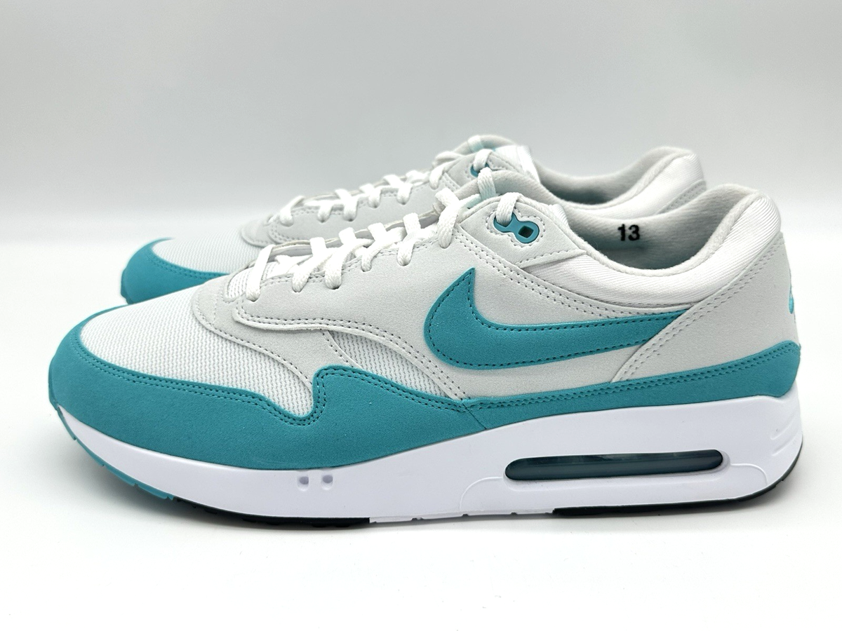 Nike Air Max 1 86 OG G Men's Size 13 Golf Shoe White Dusty Cactus