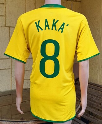 BRAZIL 2008-2009 KAKA 8 JERSEY NIKE HOME SHIRT L # 258950-493 | eBay