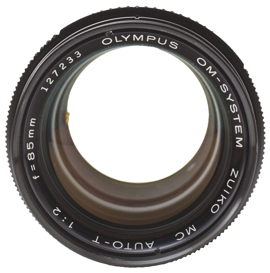 Exc+5] OLYMPUS OM SYSTEM ZUIKO MC AUTO-T 85mm F/2 MF Lens From