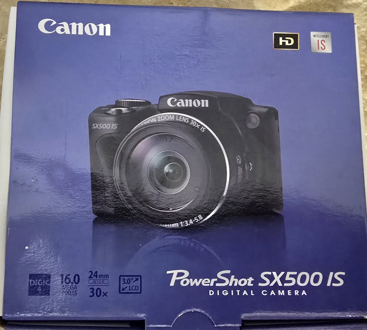 完動品/返品保証】Canon PowerShot SX500 IS デジカメ 完動品/返品保証