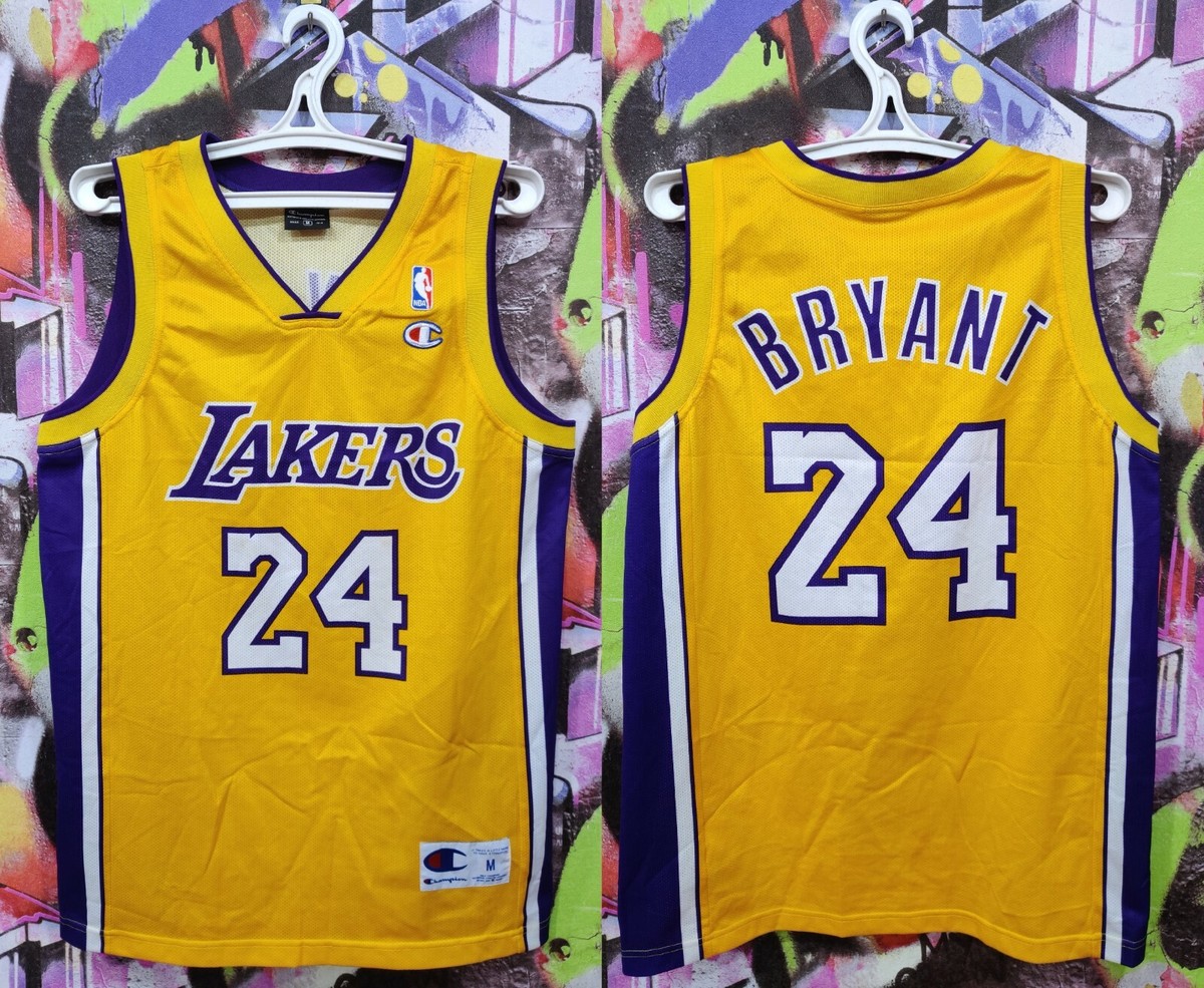 Los Angeles Lakers Kobe Bryant #24 NBA Basketball Jersey Vintage