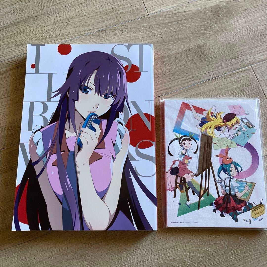 Monogatari Series 10th Anniversary Illustration Works Book Mini
