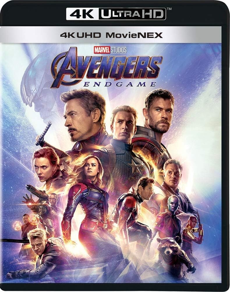 Avengers Endgame 4K Ultra Hd+3D+Blu-Ray+Digital Copy+Movienex
