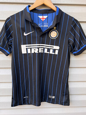 Nike Inter Milan Firelli Jersey Blue Youth Large #10 Cooper Soccer