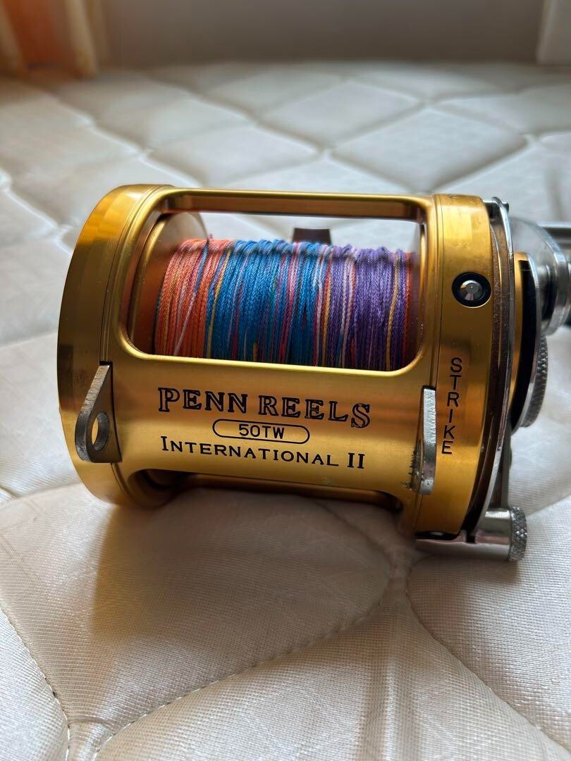 Penn International II 50TW Big Game Trolling Reel - Excellent