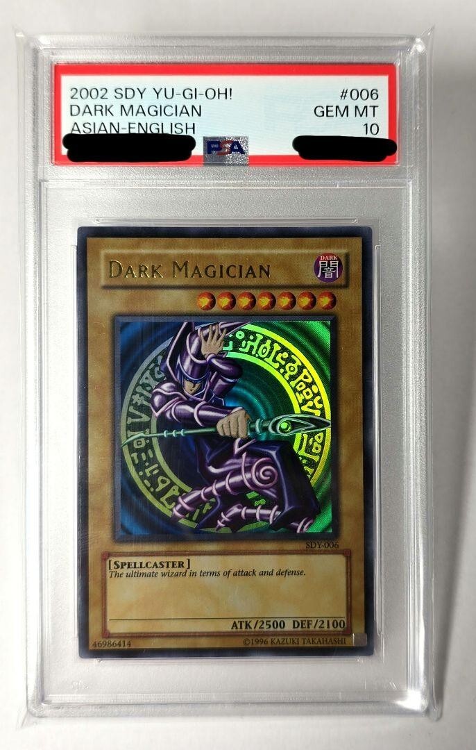 PSA 10 YuGiOh Dark Magician SDY #006 Ultra Rare Asian English