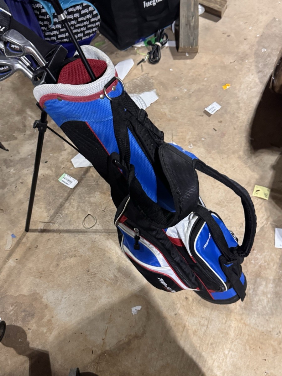 Top Flite Junior Golf Club Set Right Hand Youth Kids W/ Red & Grey