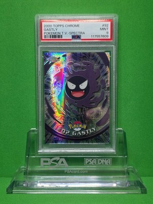 POKEMON 2000 TOPPS CHROME GASTLY SPECTRA 92 PSA 9 | eBay
