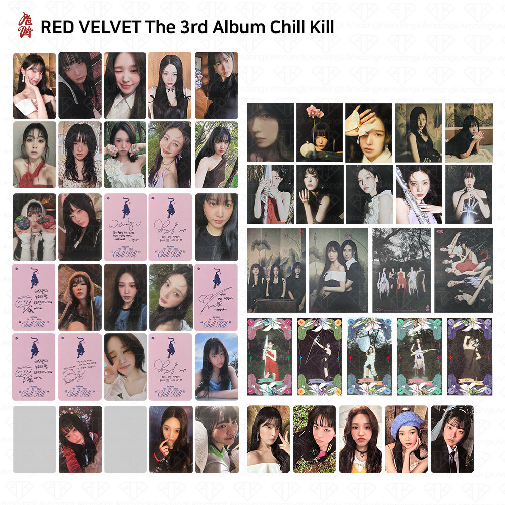 Red Velvet The 3rd Album Chill Kill Poster Package SMini Ver
