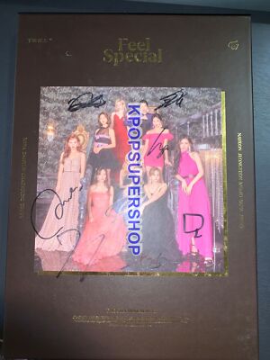 Twice 8th Mini Album Feel Special Autographed Signed CD Great