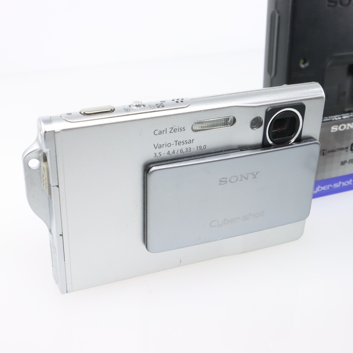 N. Mint] Sony Cyber-Shot Dsc-T7 Silver Slim & Compact Digital