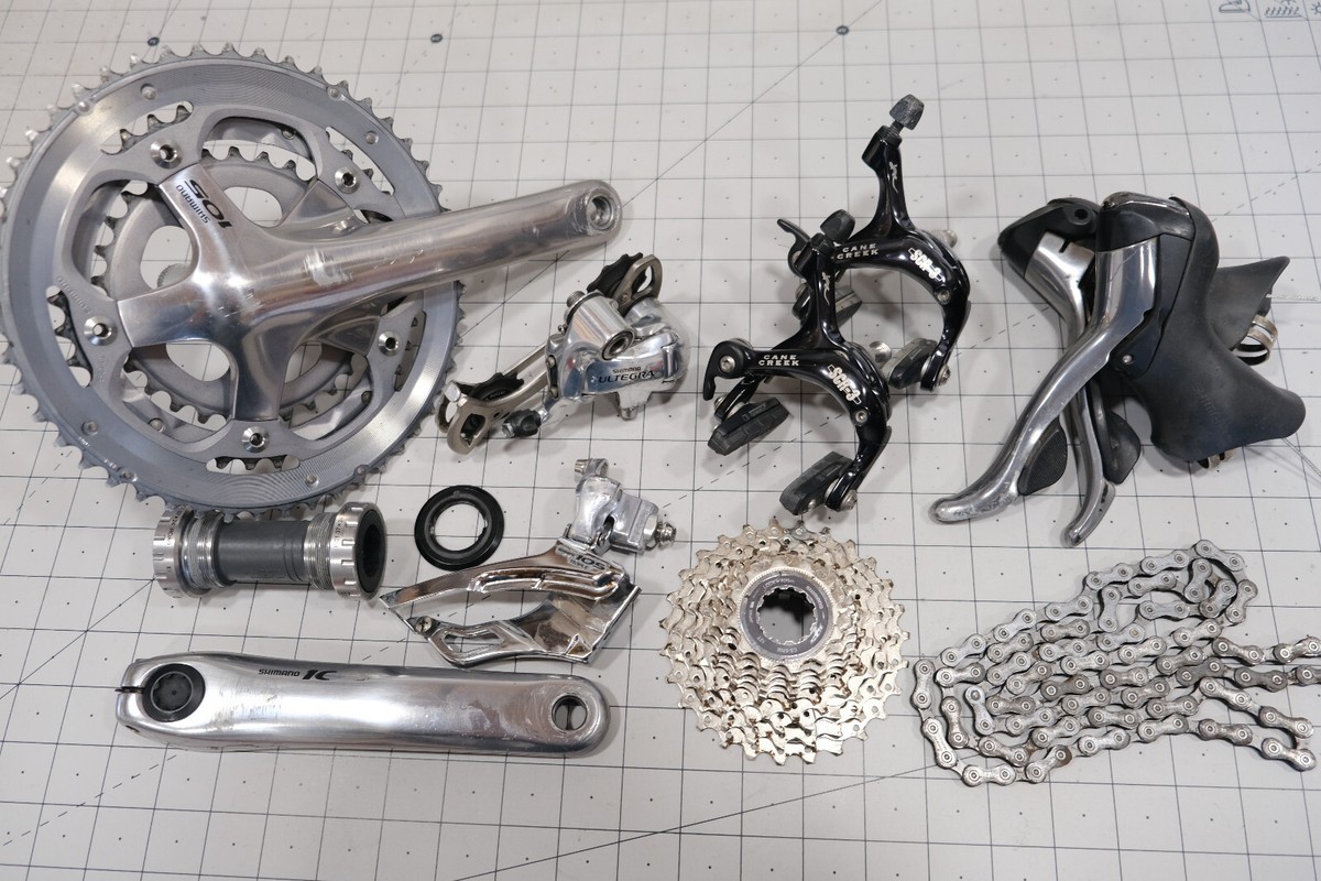 Shimano 105 5600 Triple Road Bike Drivetrain 3x10 Speed Group 5603